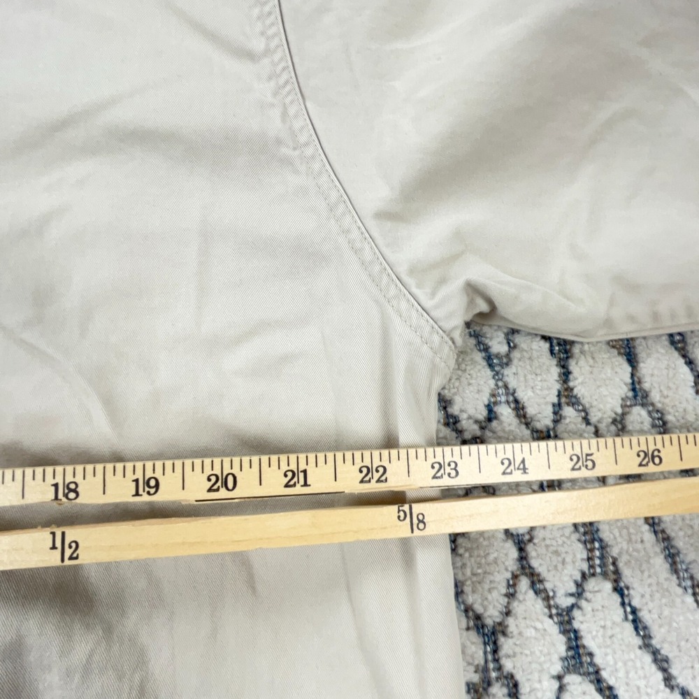 Eddie Bauer Jacket Men Medium Tan Twill Jean Denim Unlined‎ Hunting Coat Adult - Picture 11 of 13